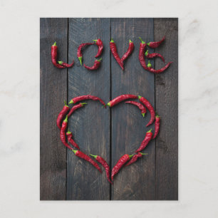 Heiße Liebe Postkarte