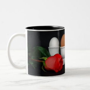 Heiße Liebe Zweifarbige Tasse