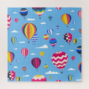 Heiße Luftballons Himmel Abenteuer Puzzle