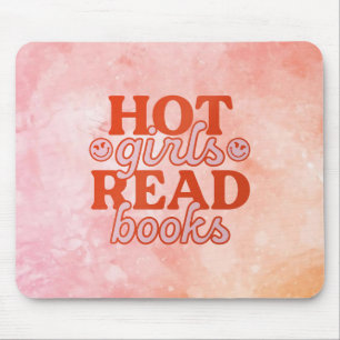 Heiße Mädchen lesen Bücher Mousepad
