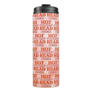 Heiße Mädchen lesen Bücher Thermosbecher