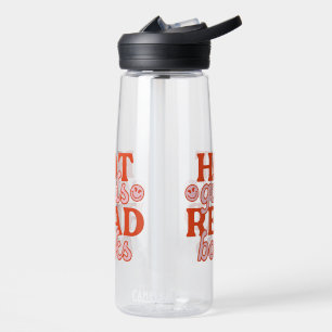 Heiße Mädchen lesen Bücher Trinkflasche