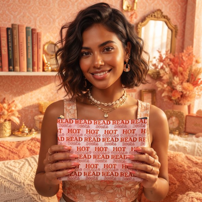 Heiße Mädchen lesen Bücher Zubehörtasche (Von Creator hochgeladen)