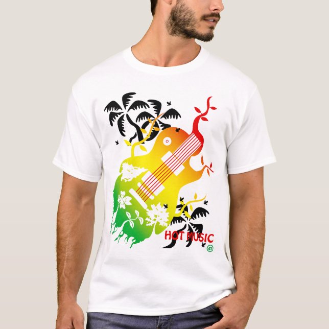 HEISSE MUSIK T-Shirt (Vorderseite)