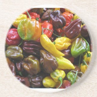 Heiße Paprikaschoten Yum Getränkeuntersetzer