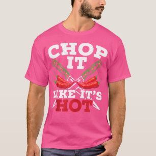 Heiße Pfeffer-Küchenmesser T-Shirt