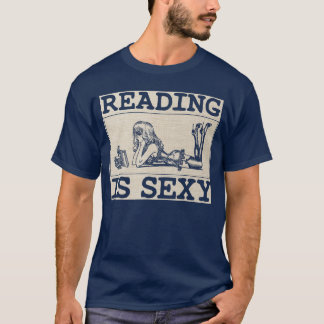 Heiße Pin-Up-Girl-Comic-Book-Vintage-Lektüre ist s T-Shirt