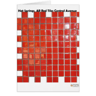 Heiße Quellen, AR-rote Fliesen, Mittelave-Geschenk