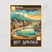 Heiße Quellen, Arkansas | VINTAG