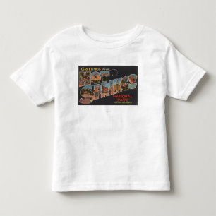 Heiße Quellen Nationalpark, Arkansas (blau) Kleinkind T-shirt