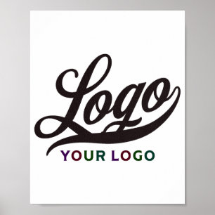 Heiße rosa Firmenlogo Swag Business Männer Frauen Poster