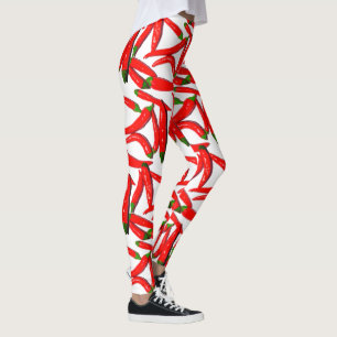 Heiße rote grüne leggings