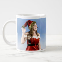Heiße "Santa's Helper" Kaffeetasse