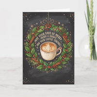 Heiße Schokolade Braw Wee Weihnachtskarte