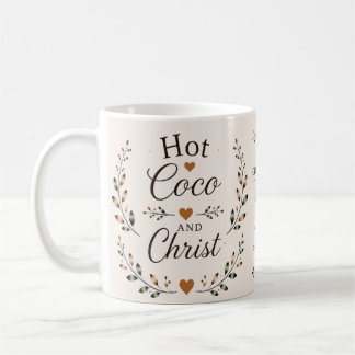 Heiße Schokolade & Christus | Glaube-Inspirierte T Kaffeetasse