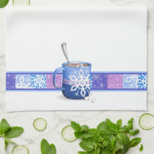 Heiße Schokolade Küchentuch