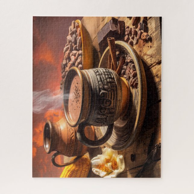 HEISSE SCHOKOLADE PUZZLE (Vertikal)