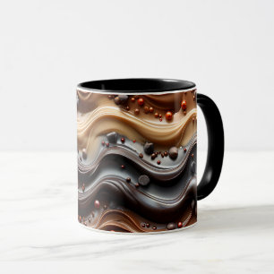 Heiße Schokolade Schokoladensüchtiger Lustiger Hum Tasse