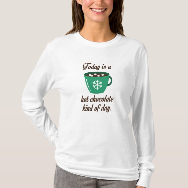 Heiße Schokolade T-Shirt (Vorderseite)