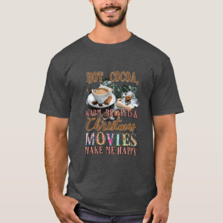 Heiße Schokolade Warme Decken Und Weihnachtsfilme T-Shirt