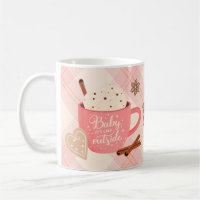 Heiße Schokolade Winter Tasse Baby It's Cold Outsi