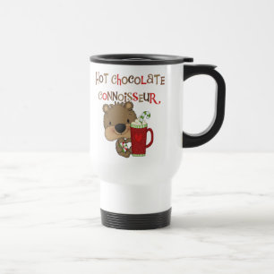Heiße Schokoladen-Kenner-Jungen-Bär Reisebecher