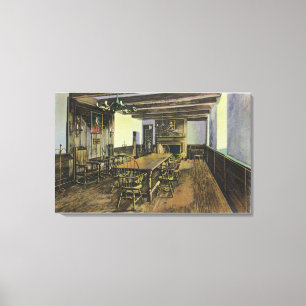 Heiße Schuss-Batterie-Kanone über Niagara-Mund Leinwanddruck