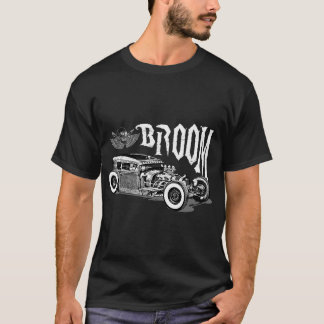 Heiße Stange Schädel mit Zündkerzen im Vintage-Sti T-Shirt
