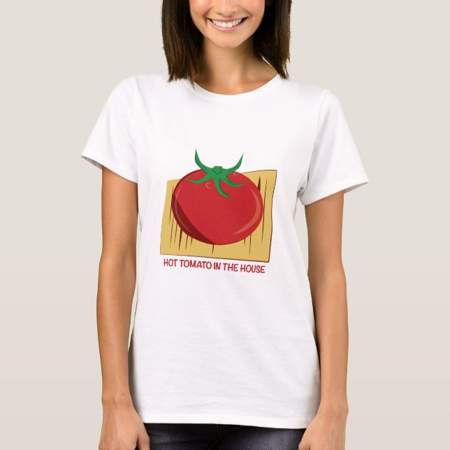 Heiße Tomate T-Shirt (Vorderseite)
