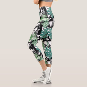 Heiße Tropen Capri Leggings