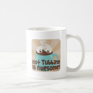 Heiße Tubbing Eibische Tasse