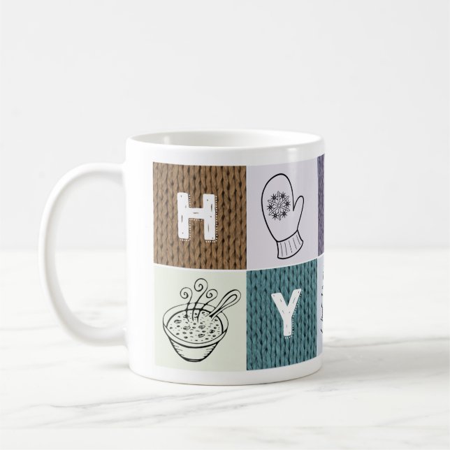 Heiße u. hygge Tasse (Links)