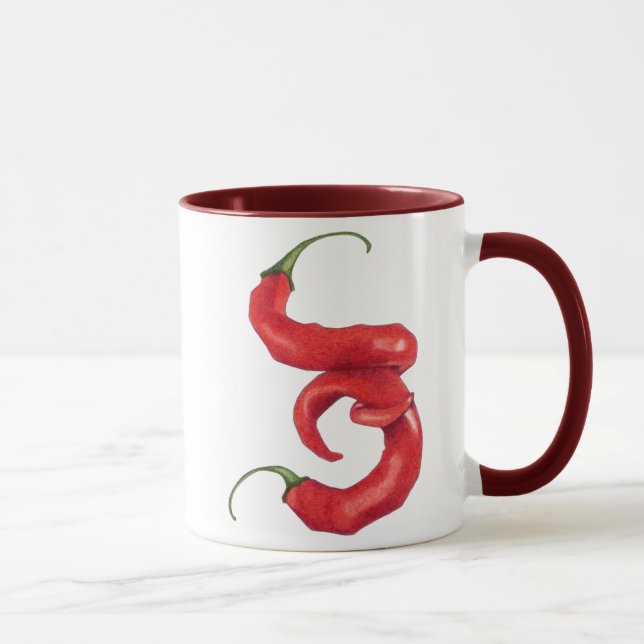 Heiße und scharfe Tasse (Rechts)