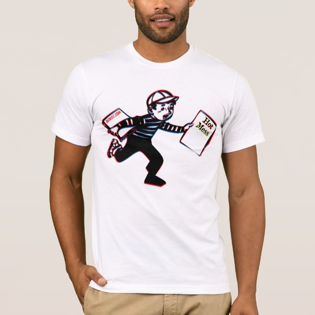 Heiße Verwirrung T-Shirt (Vorderseite)