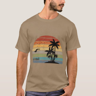 Heiße Vintage Hawaiian IslandsHawaii Aloha State M T-Shirt