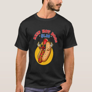 Heiße Würstchen halten 1 50 T-Shirt
