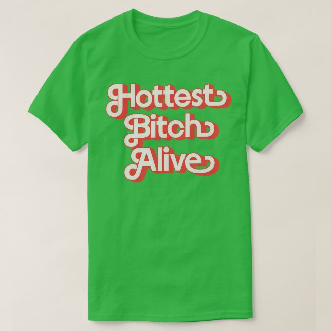 heißer Alive T-Shirt (Design vorne)