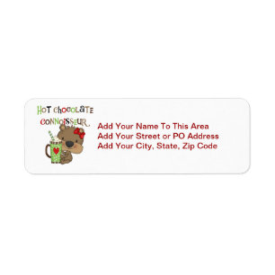 Heißer ChocolateConoisseur Mädchen-Bär