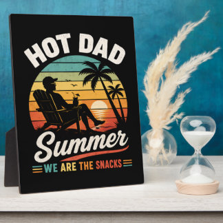 Heißer Dad Sommer Wir sind die Snacks Fotoplatte