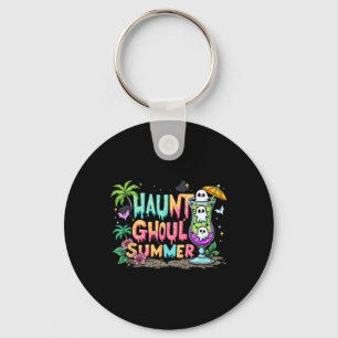 Heißer Ghoul-Sommer Lustige Summerween-Vibes Skele Schlüsselanhänger