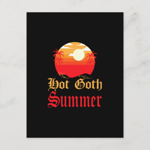 heißer Goth-Sommer Begleitkarte