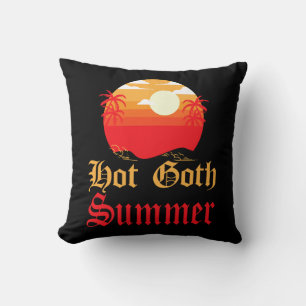 heißer Goth-Sommer Kissen