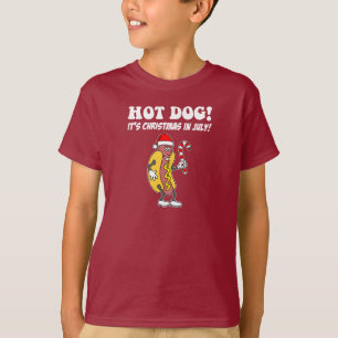 Heißer Hund, es ist Weihnachten im Juli, süß und l T-Shirt