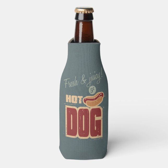 Heißer Hund Flaschenkühler (Flaschenvorderseite)