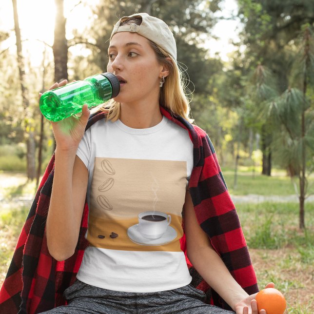 Heißer Kaffee T-Shirt (Von Creator hochgeladen)