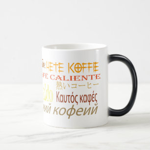 Heißer Kaffee! Verwandlungstasse