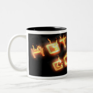 Heißer Kaffee Zweifarbige Tasse