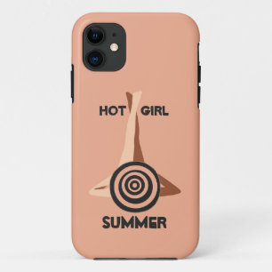 Heißer Mädchensommer-Pfirsichsand Case-Mate iPhone Hülle
