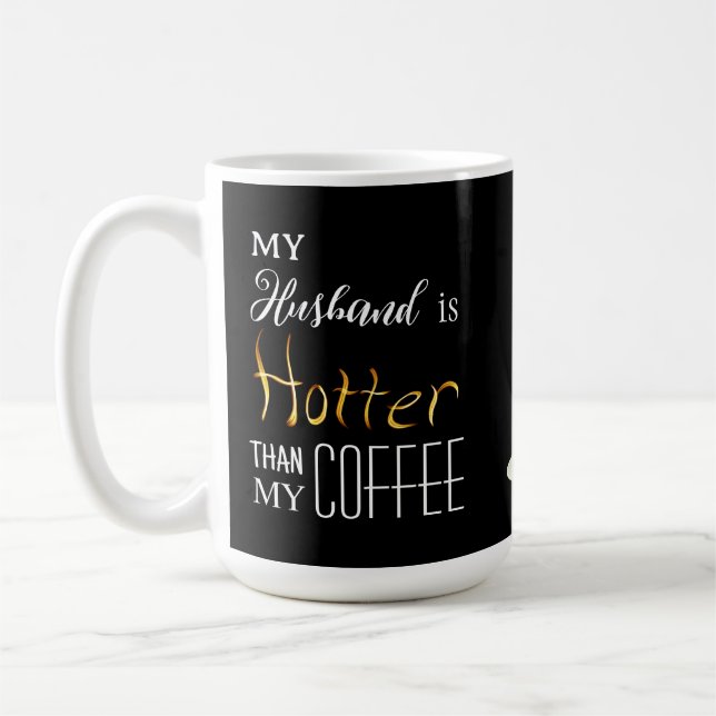 Heisser Mann - 15 oz. Mug Kaffeetasse (Links)