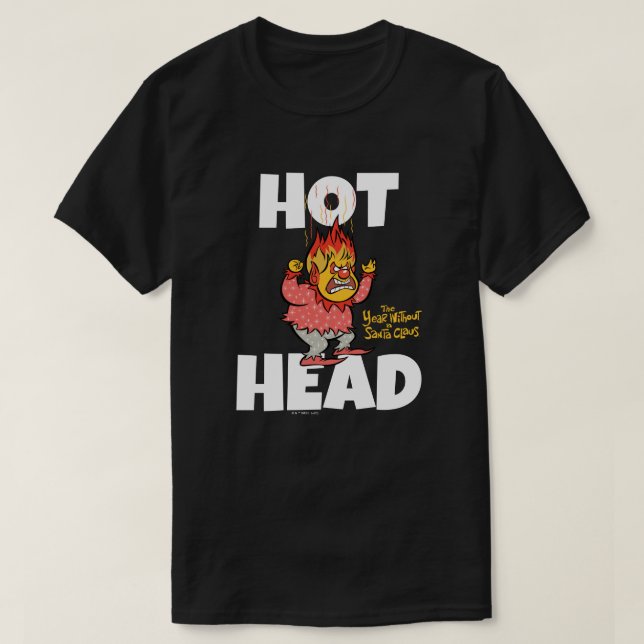 Heißer Miser Hot Head T-Shirt (Design vorne)